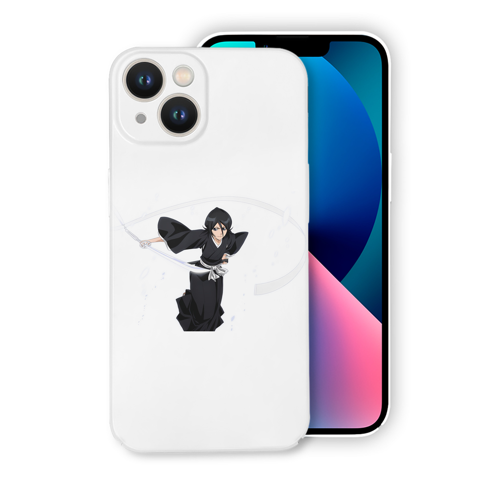 （画像用） ブリーチ 朽木ルキア BLEACH Kuchiki Rukia 【iPhone 14シリーズ対応】ハードケース